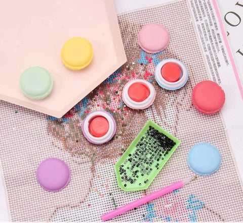 Macaron Cera Adhesivo para Pintura de Diamante