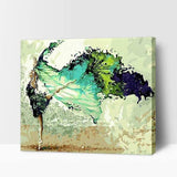 Bailarina en Movimiento - Pintura Por Número (50x40)