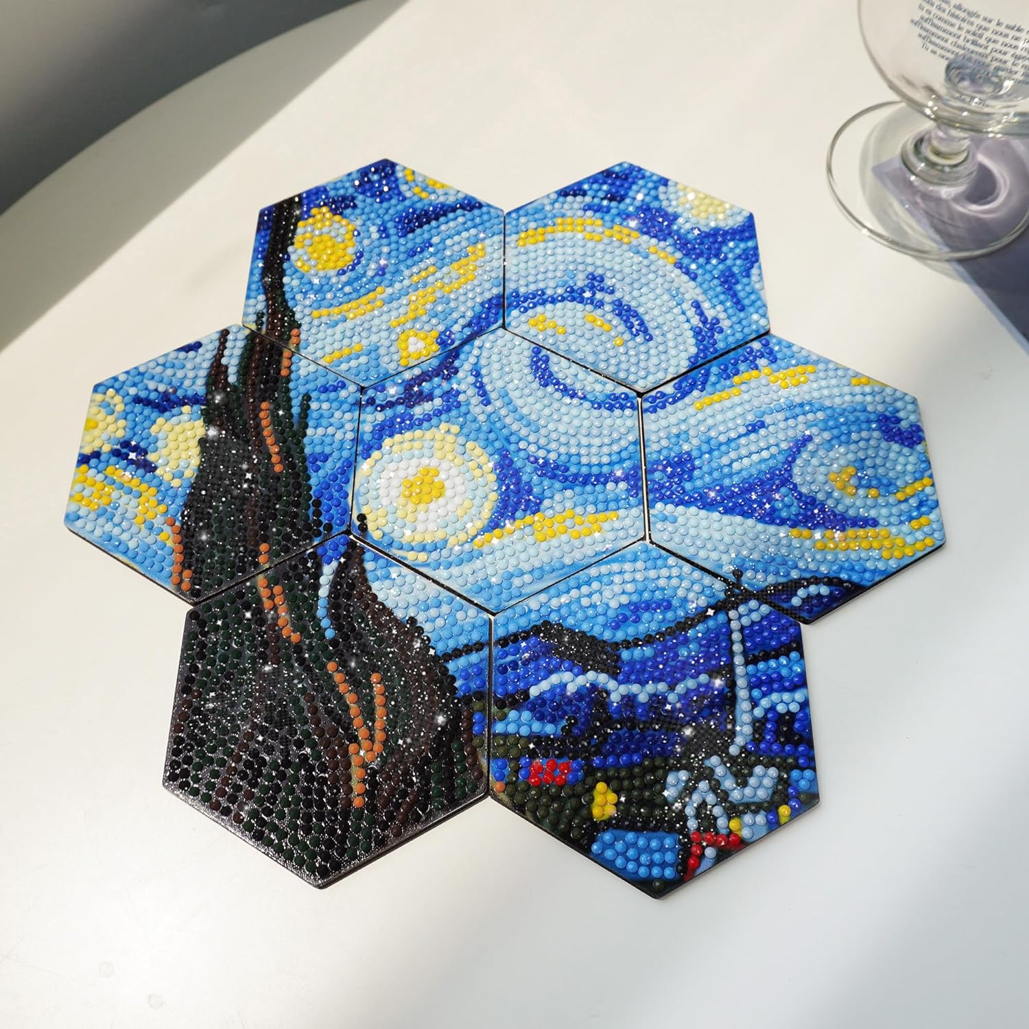 Posavasos de Pintura de Diamante