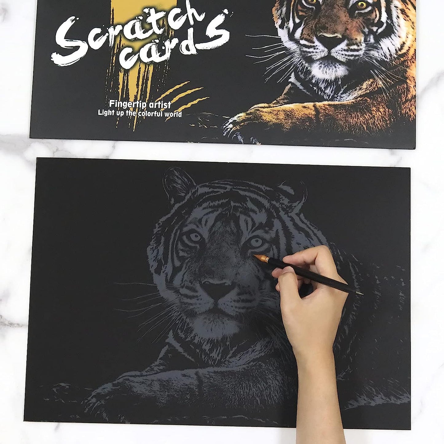 Kit Scratch Tigre