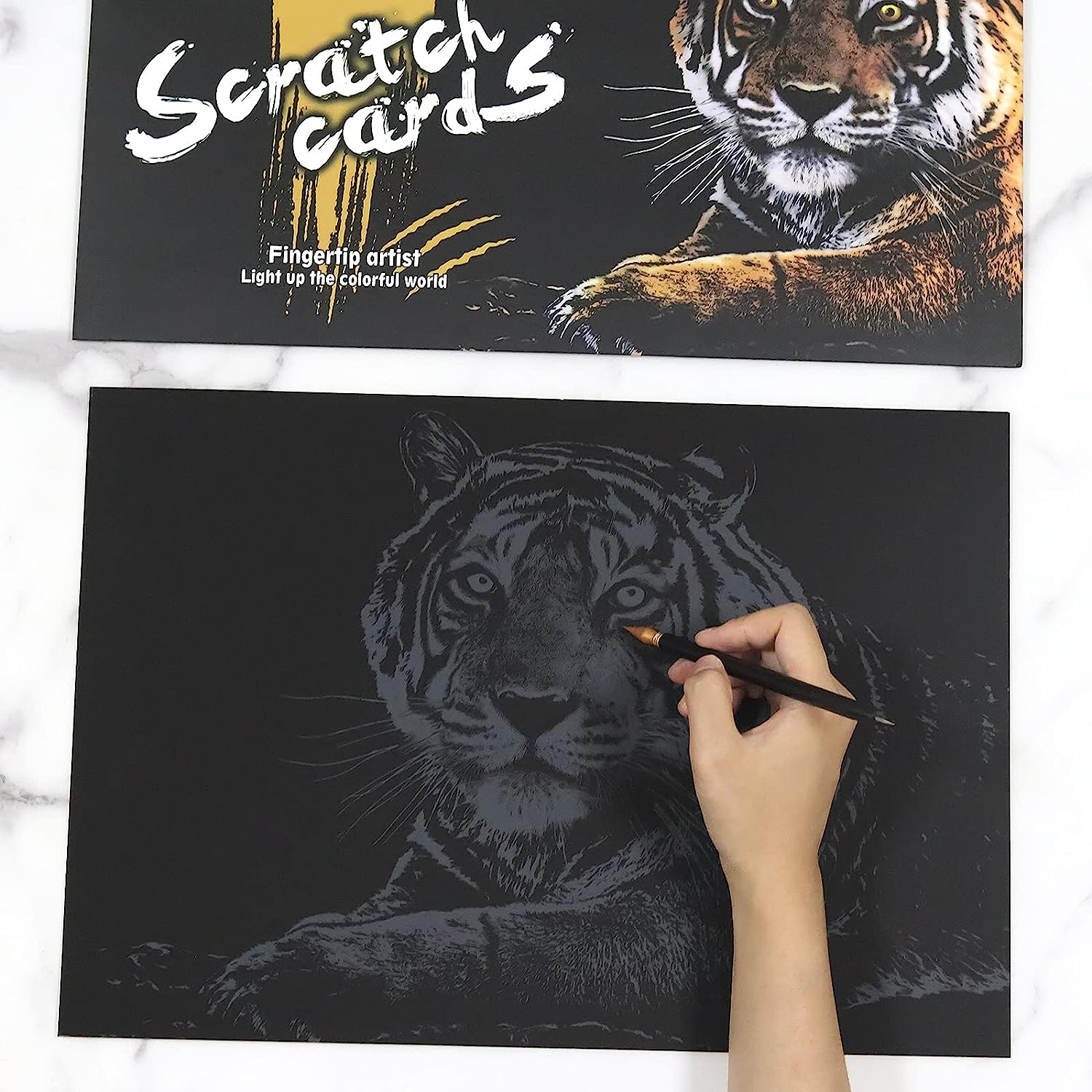 Kit Scratch Tigre