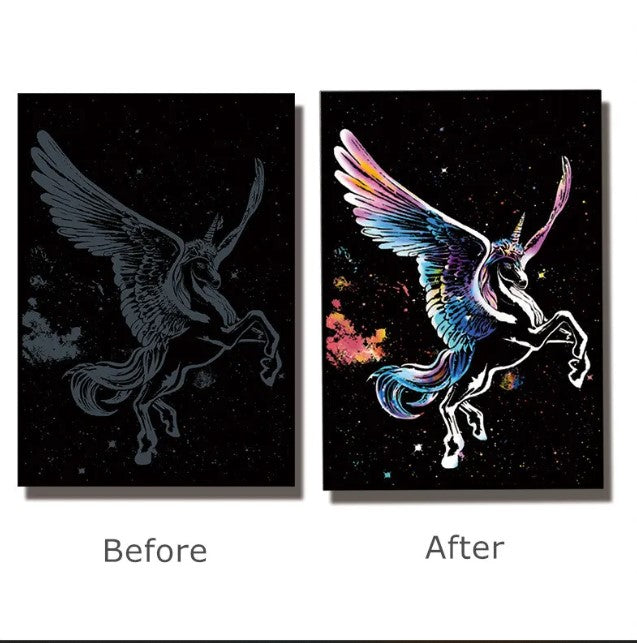 Kit Scratch Unicornio