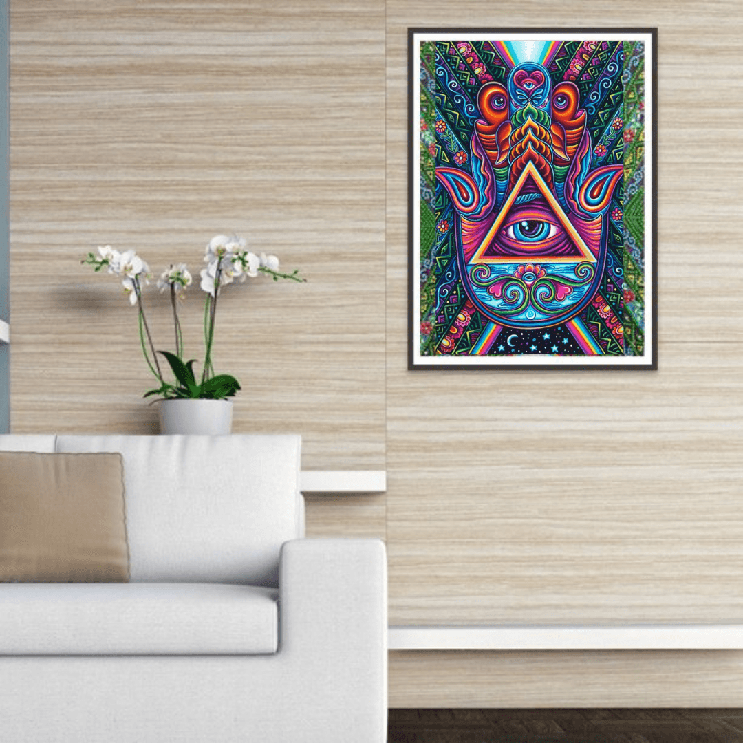 Pinturas con Diamantes La Mano (30x40) - Pintura Diamante Redondo - bordado diamante, diamante  cuadrado, diamond painting, mano, mosaico diamante, mostacilla cuadrada, pintura diamante, pintura diamantes, tercer ojo 