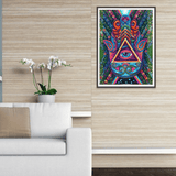 Pinturas con Diamantes La Mano (30x40) - Pintura Diamante Redondo - bordado diamante, diamante  cuadrado, diamond painting, mano, mosaico diamante, mostacilla cuadrada, pintura diamante, pintura diamantes, tercer ojo 