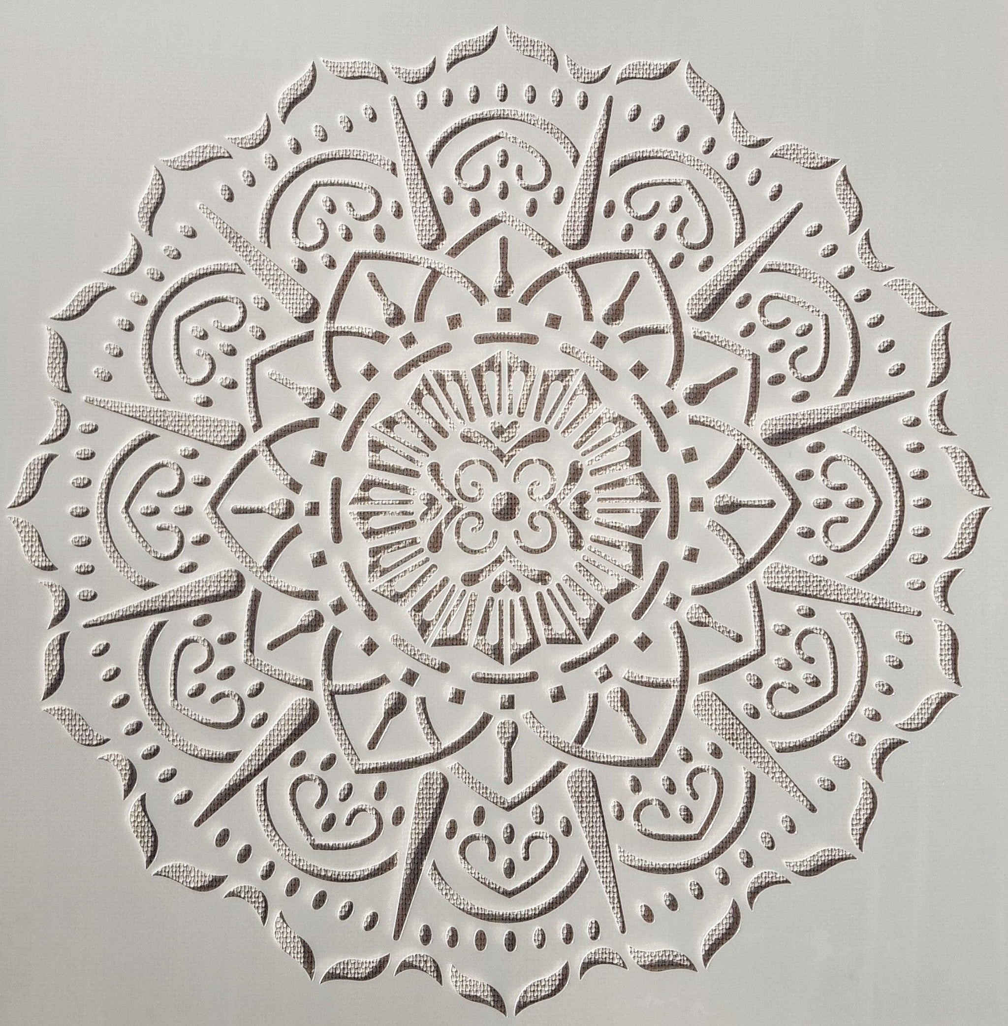 Manualidades Plantillas Mandala - 9 unidades - Colores, mandala, Manualidades, Pintura, Plantillas, Puntillismo, stencils 