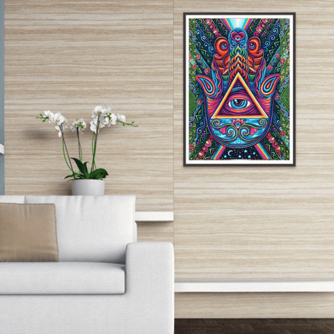Pinturas con Diamantes La Mano (30x40) - Pintura Diamante Redondo - bordado diamante, diamante  cuadrado, diamond painting, mano, mosaico diamante, mostacilla cuadrada, pintura diamante, pintura diamantes, tercer ojo 