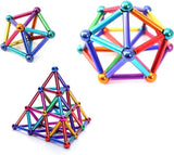 Juegos Magnéticos Set Barritas Magnéticas y Bolas de Acero - barras magnéticas, barras magnéticas plateadas, barritas imantadas, barritas magnéticas, Bloques de Construcción, bolas de acero, bolitas de acero, imanes, imanes de neodimio, juegos magnéticos, Niños, palitos magnéticos, palos magnéticos, varillas magnéticas, varitas magnéticas 