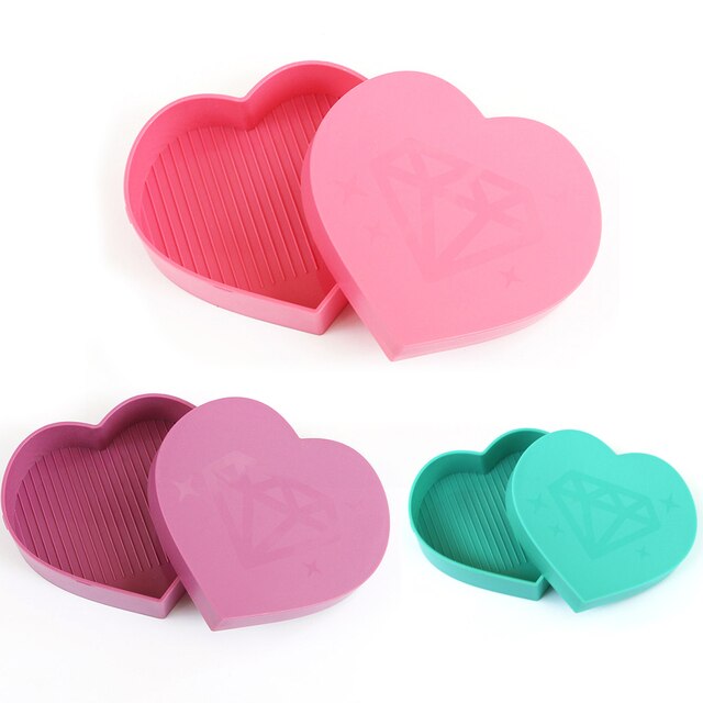 Set Bandeja Corazón de Diamantes