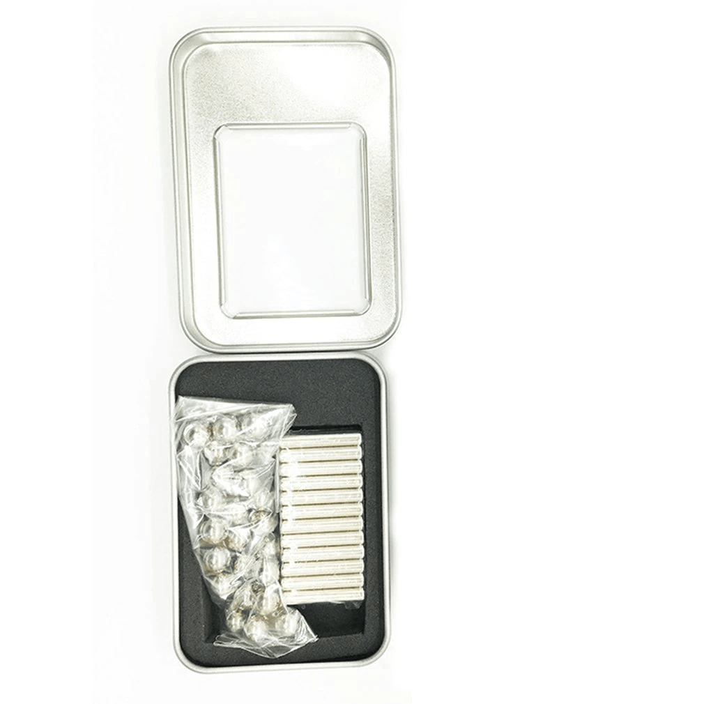 Juegos Magnéticos Set Barritas Magnéticas y Bolas de Acero - barras magnéticas, barras magnéticas plateadas, barritas imantadas, barritas magnéticas, Bloques de Construcción, bolas de acero, bolitas de acero, imanes, imanes de neodimio, juegos magnéticos, Niños, palitos magnéticos, palos magnéticos, varillas magnéticas, varitas magnéticas 