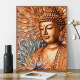 Pinturas con Diamantes Buda (30x40) - Pintura Diamante Cuadrado - BUDA, diamond painting, mostacilla cuadrada, Personajes, pintura diamante 
