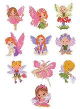 Pinturas con Diamantes Figuras Diamante Niñas Hadas - hadas, Manualidades, niños, princesas 