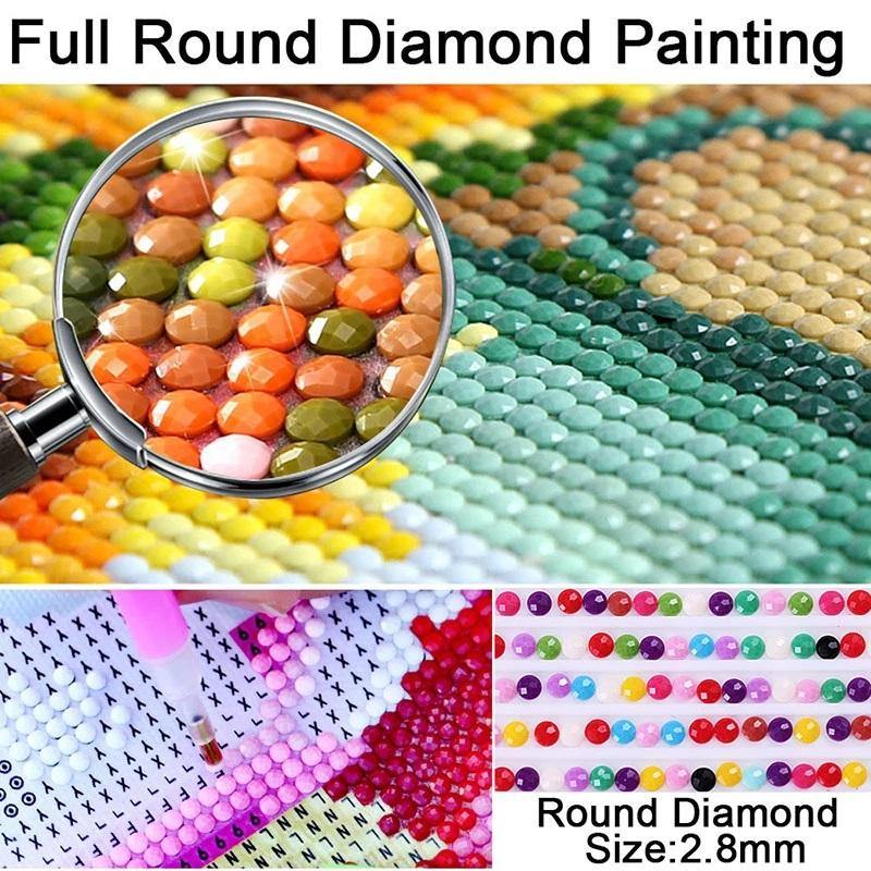 Pintura Diamante Diamond Painting Kit Stitch Mariposa