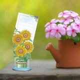 Pinturas con Diamantes Guardanotas Girasoles Diamond Painting - 3D, arte, bordado diamante, diamond painting, Girasoles, Manualidades, Niños, pintura diamante 