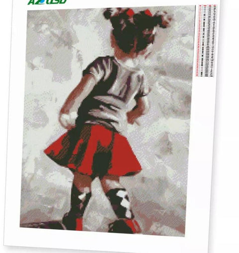 Pinturas con Números La Niñez - Pintura por Numero (50x40) - arte, cuadros, mujeres, Niños, Paint By Numbers, Pintura con Número, pintura por números 