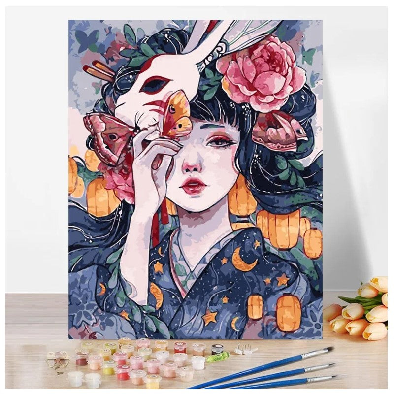 Japonesa - Pintura Por Número (40x50)