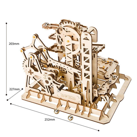 Puzzle 3d Puzzles 3d Robotime ⚪ Circuito Para Bolitas Escaladoras ⚪ - circuito bolitas escaladoras, DIY, juego armable, LG504, MARBLE CLIMBER, MARBLE RUN, modelo a escala, Niños, puzzle, puzzle 3d, puzzle madera, puzzle3d, Puzzles 3D Chile, robotime, rokr 