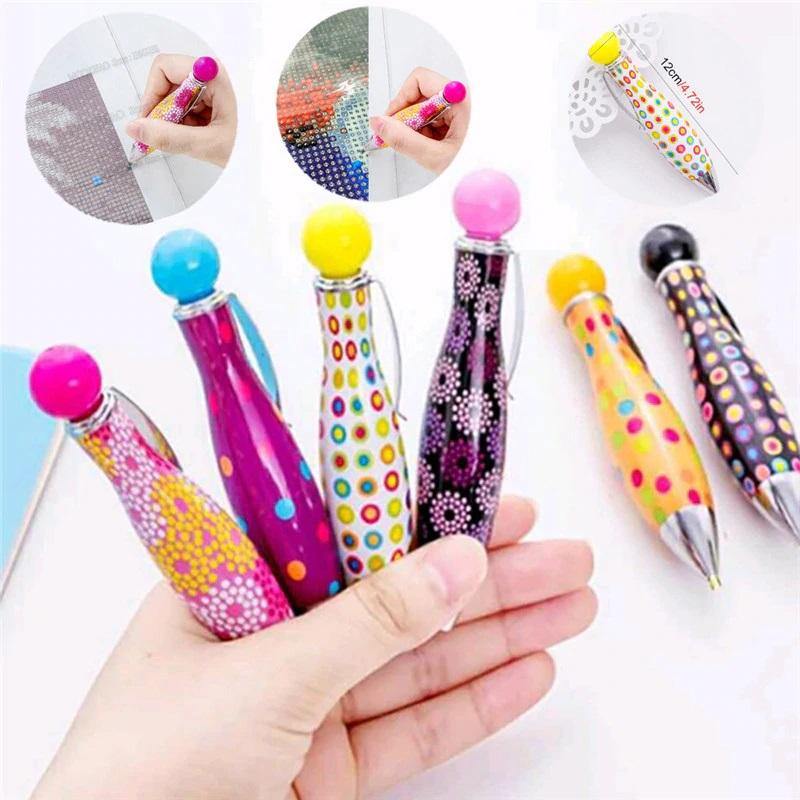Pinturas con Diamantes Lápiz para Pintar con Diamantes - accesorio diamantes, accesorios, boligrafo, diamantes, lapiz, pintar 