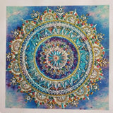Pinturas con Diamantes Mandala Persa (30x30) - Pintura Diamante Llenado Parcial - bordado diamante, diamante  cuadrado, diamond painting, llenado parcial, MANDALA, Mandalas, mosaico diamante, PERSA, pintura diamante 