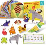 Manualidades Kit de Origami Infantil - Mundo Animal - 30 Piezas - animales, arte, creatividad, infantil, LT029, Manualidades, Niños, origami 