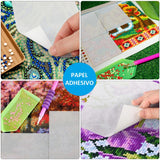 Papel Adhesivo Pintura Diamante - 30 unidades (10x10 cms)