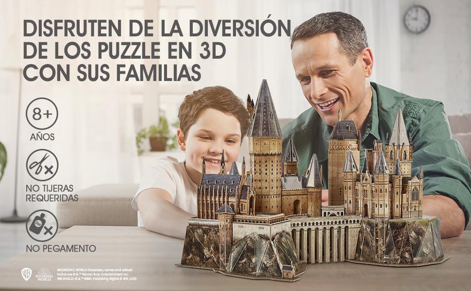 Puzzle 3d Harry Potter - Castillo Hogwarts – Fun At Home Chile