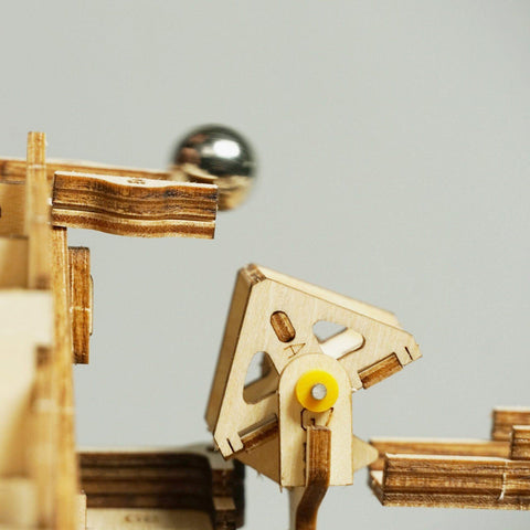 Puzzle 3d Puzzles 3d Robotime ⚪ Circuito Parkour Para Bolitas ⚪ - DIY, juego armable, LG501, marble parkour, MARBLE RUN, modelo a escala, Niños, puzzle, puzzle 3d, puzzle madera, puzzle3d, Puzzles 3D Chile, robotime, rokr 