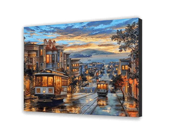 San Francisco - Pintura Por Número (40x50)