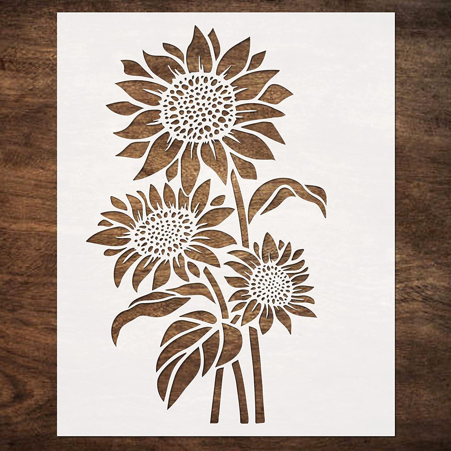 Plantilla Girasoles