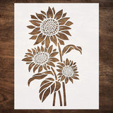 Plantilla Girasoles