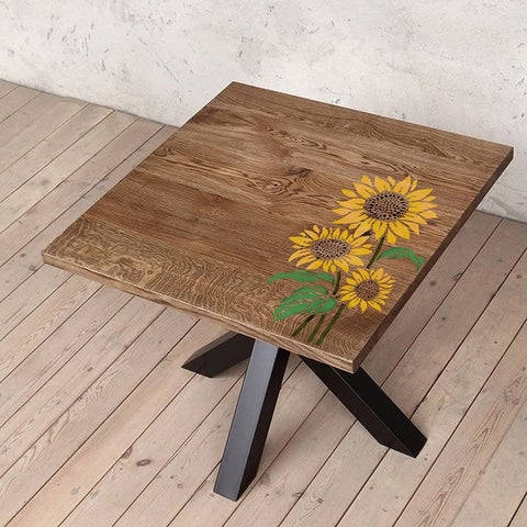 Plantilla Girasoles