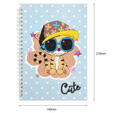 Cuaderno Infantil de Diamante con Espiral - Varios Diseños