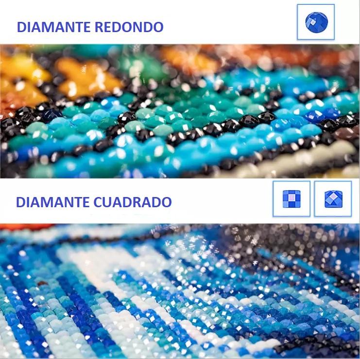 Pinturas con Diamantes Ciervo en Flor (30x40) - Pintura Diamante Cuadrado - Animales, bordado diamantes, CIERVO, diamond painting, Flores, mostacilla cuadrada, Niños, pintura diamantes, reno 