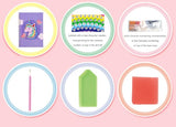 Cuaderno Infantil de Diamante con Espiral - Varios Diseños