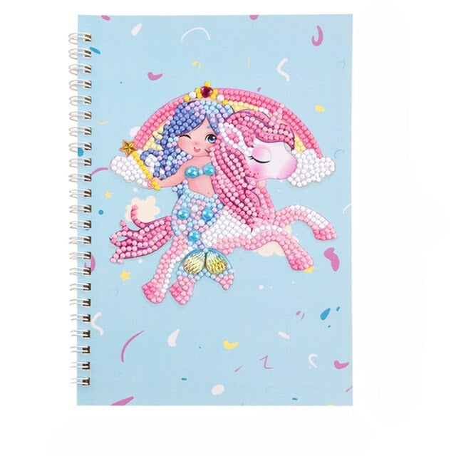Cuaderno Infantil de Diamante con Espiral - Varios Diseños