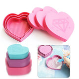 Set Bandeja Corazón de Diamantes