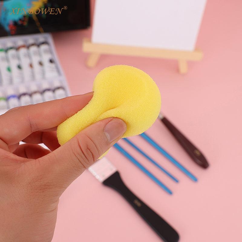 Manualidades Set de Pintura Acrílica 33 piezas (Incluye 24 colores) - Kit de Arte - acrilico, bastidor, caballete, crear, kit, Kit de Arte, lienzo, manualidades, Moderno, Pintura Acrílica, set de Pintura 