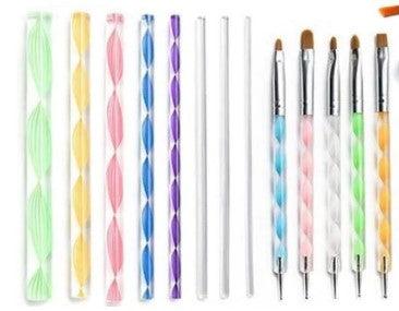 Manualidades Kit de Puntillismo para Mandalas 51 piezas - Colores, Kit de Mandalas, Kit de Puntillismo, Mandalas, Manualidades, Pintura, Plantillas, Puntillismo, Puntos, stencils 