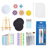 Manualidades Kit Profesional de Puntillismo para Mandalas - Colores, kit mandalas, Mandalas, Manualidades, Pintura, Plantillas, Puntillismo, Puntos, set mandalas, stencils 