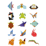 Manualidades Kit de Origami Infantil - Mundo Animal - 30 Piezas - animales, arte, creatividad, infantil, LT029, Manualidades, Niños, origami 
