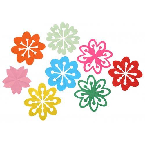 Manualidades Set de Origami y Kirigami Para Niños Incluye 500 Hojas - arte, creatividad, flores, infantil, kirigami, kit kirigami, kit origami, LT077, Manualidades, Niños, origami 