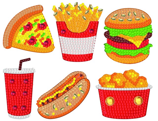 Stickers Diamantes Niños 💎 Varios Diseños