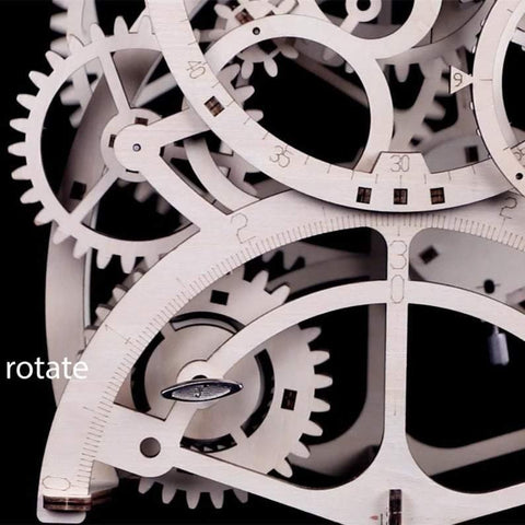 Puzzle 3d Puzzles 3d Robotime 🕰️ Reloj Péndulo & Engranajes 🕰️ - DIY, engranajes, juego armable, LK501, modelo a escala, puzzle, puzzle 3d, puzzle madera, puzzle3d, Puzzles 3D Chile, reloj, robotime, rokr 