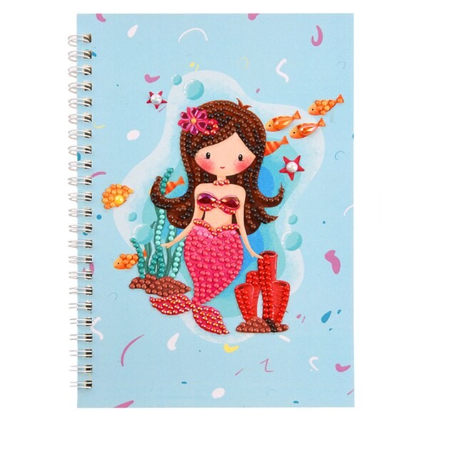 Cuaderno Infantil de Diamante con Espiral - Varios Diseños