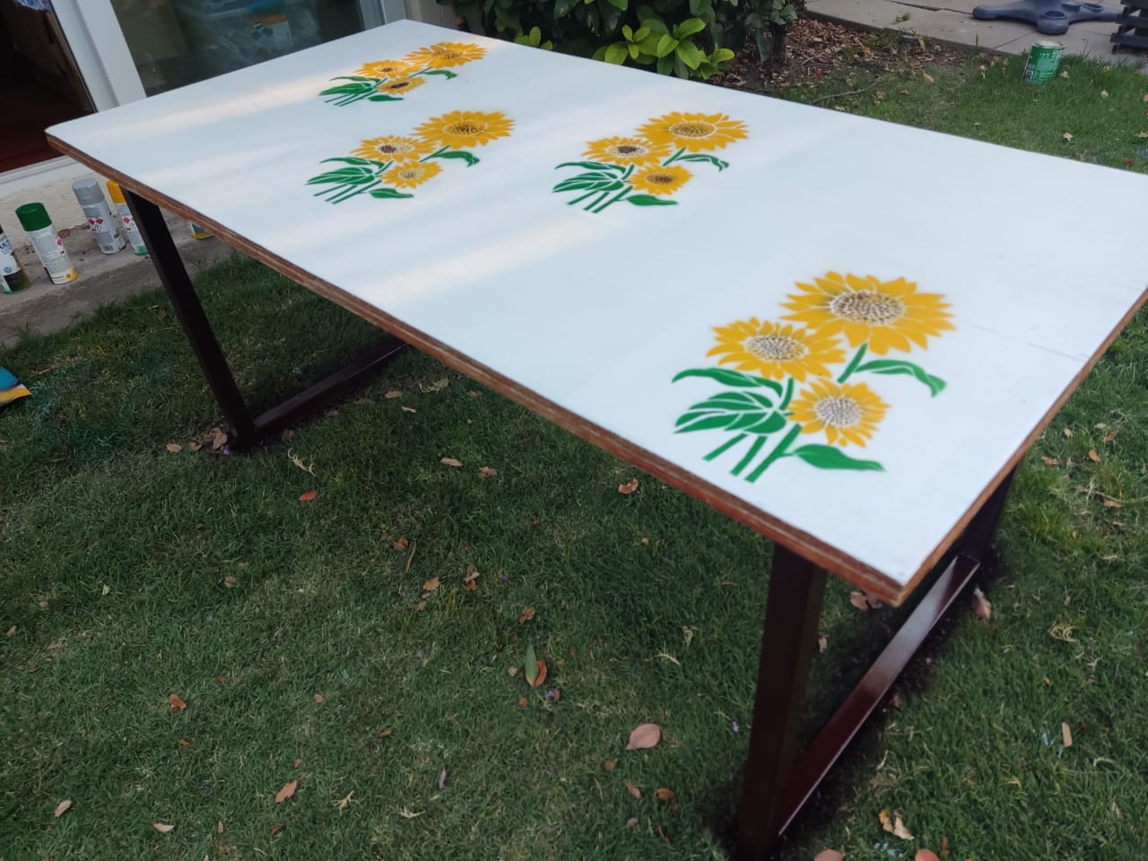 Plantilla Girasoles