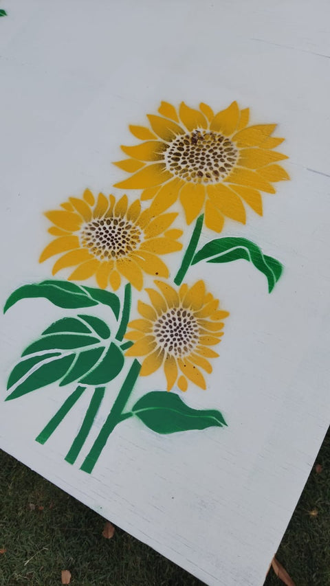Plantilla Girasoles